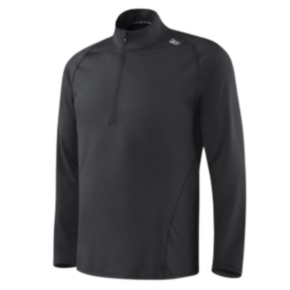 SAXX ThermoFlyte 1/2 Zip Black Pullover | M